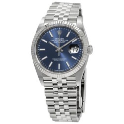 Datejust 36 Blue Dial Automatic Ladies Jubilee Watch 126234BLSJ