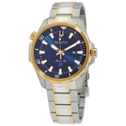 Marine Star Quartz Blue Dial Men's Watch 98B384