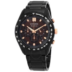 Chronograph Eco-Drive Brown Dial Men's Watch CA4534-81X