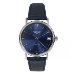 Pre-owned Longines Presence Automatic Blue Dial Ladies Watch L4.322.4.92.2