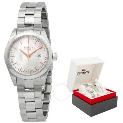 T-MY Lady Quartz Mother of Pearl Dial Ladies Watch T132.010.11.111.00