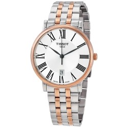 Carson Premium Quartz Silver Dial Men's Watch T122.410.22.033.00