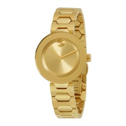 Bold Gold Dial Ladies Watch 3600382