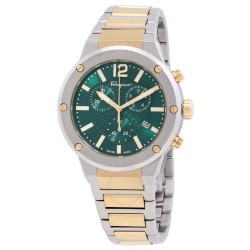 F-80 Chronograph Quartz Green Dial Men's Watch SFJE00424
