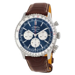 Navitimer Chronograph Automatic Chronometer Blue Dial Men's Watch AB0137211C1P1