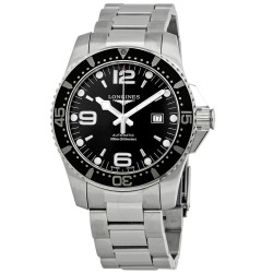 Hydroconquest Automatic 44 mm Black Dial Men's Watch L3.841.4.56.6