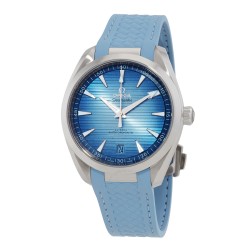 Seamaster Automatic Chronometer Summer Blue Dial Men's Watch 220.12.41.21.03.008