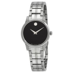 Museum Classic Quartz Black Dial Ladies Watch 0607537