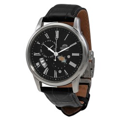 Sun and Moon Automatic Black Dial Men's Watch RA-AK0010B10B