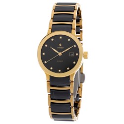 Centrix Automatic Diamond Black Dial Ladies Watch R30080762