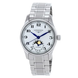 Master Automatic White Dial Ladies Watch L2.409.4.78.6