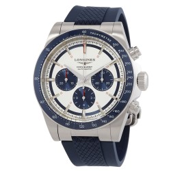 Conquest Chronograph Automatic Silver Dial Men's Watch L3.835.4.98.9