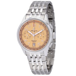 Premier B01 Chronograph 42 Automatic Chronometer Salmon Dial Men's Watch AB0145331K1A1