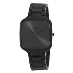 True Square Quartz Black Dial Unisex Watch R27062152