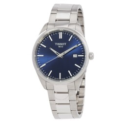 PR 100 Quartz Blue Dial Men's Watch T1504101104100