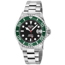 Wall Street Automatic Black Dial Men's Watch 4762B