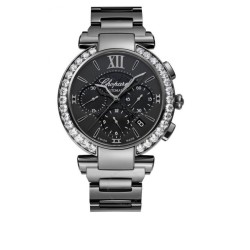 Imperiale Chronograph Automatic Diamond Black Dial Unisex Watch 388549-3006