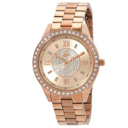 Mondrian Jewelry Set Rose Gold-tone Dial Ladies Watch J6303-SetC