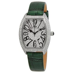 Elegant Quartz White Dial Ladies Watch CV4821G