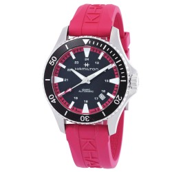 Khaki Navy Automatic Black Dial Men's Watch H82395330