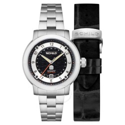 Heinrich Automatic Black Dial Men's Watch SC-1014-11