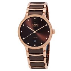 Centrix Automatic Diamond Brown Dial Unisex Watch R30017732