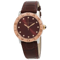 Automatic Diamond Red Dial Watch BBL33C11SPGLC1112