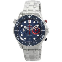 Seamaster Chronograph Automatic Chronometer Blue Dial Men's Watch 210.30.44.51.03.002