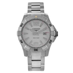 Pre-owned Longines Hydroconquest Quartz White Dial Men's Watch L3.647.4.16.6