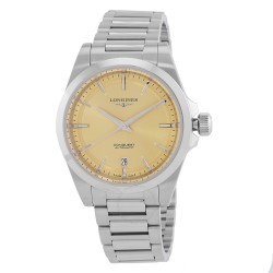 Conquest Automatic Champagne Dial Ladies Watch L3.720.4.62.6