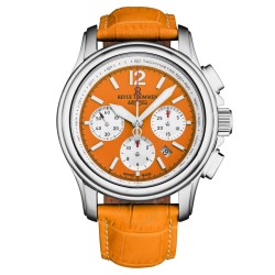 Air Speed Chronograph Automatic Orange Dial Men's Watch 16041.6339