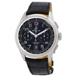 Premier B01 Chronograph Automatic Black Dial Men's Watch AB0145221B1P2