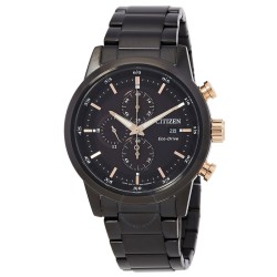 Chronograph Eco-Drive Black Dial Men's Watch CA0746-85E