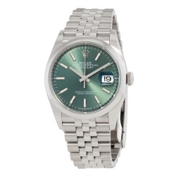 Datejust 36 Mint Green Dial Automatic Men's Stainless Steel Jubilee Watch M126200-0023