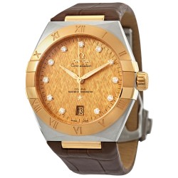 Constellation Automatic Diamond Champagne Dial Men's Watch 13123392058001