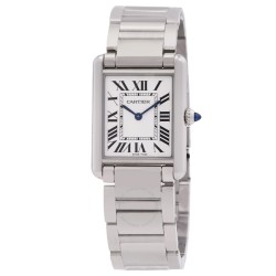Tank Must Quartz Silver Dial Ladies Watch WSTA0106