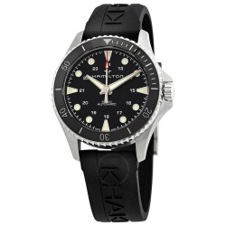 Scuba Automatic Black Dial Men's Watch H82515330