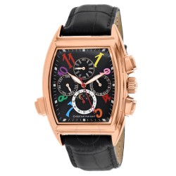 Grandeur Automatic Black Dial Men's Watch CV2137