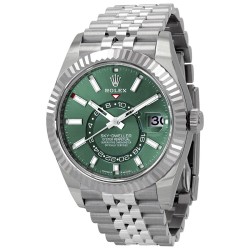 Sky-Dweller GMT Automatic Chronometer Green Dial Men's Watch 336934-0002