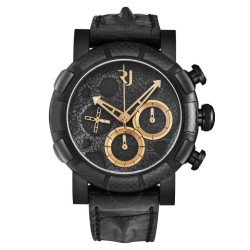 Moon Dust-Dna Chronograph Automatic Black Dial Men's Watch RJ.MD.CH.103.20