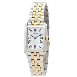 Seiko Essentials Quartz Silver Dial Ladies Watch SWR087
