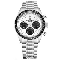 Aviator Chronograph Automatic Silver Dial Men's Watch17000.6132