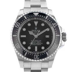 Pre-owned Rolex Deepsea Automatic Chronometer Black Dial Men's Watch 116660 BKSO