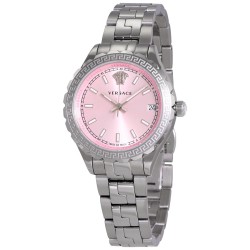 Hellenyium Pink Dial Stainless Steel Ladies Watch V12010015