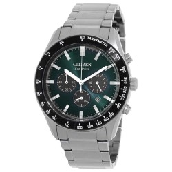 Eco-Drive Chronograph Green Dial Men's Watch CA4674-58X
