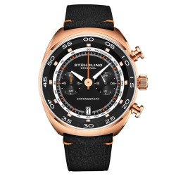 Monaco Quartz Black Dial Men's Watch M13547
