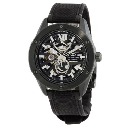 Star Automatic Black Dial Men's Watch RE-BZ0002B00B
