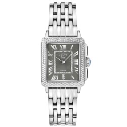 Padova Quartz Diamond Black Dial Ladies Watch 12301B