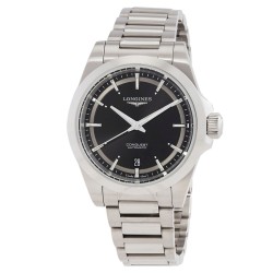 Conquest Automatic Black Dial Men's Watch L3.720.4.52.6