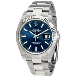 Oyster Perpetual Datejust 41 Blue Dial Automatic Men's Watch 126334BLSO